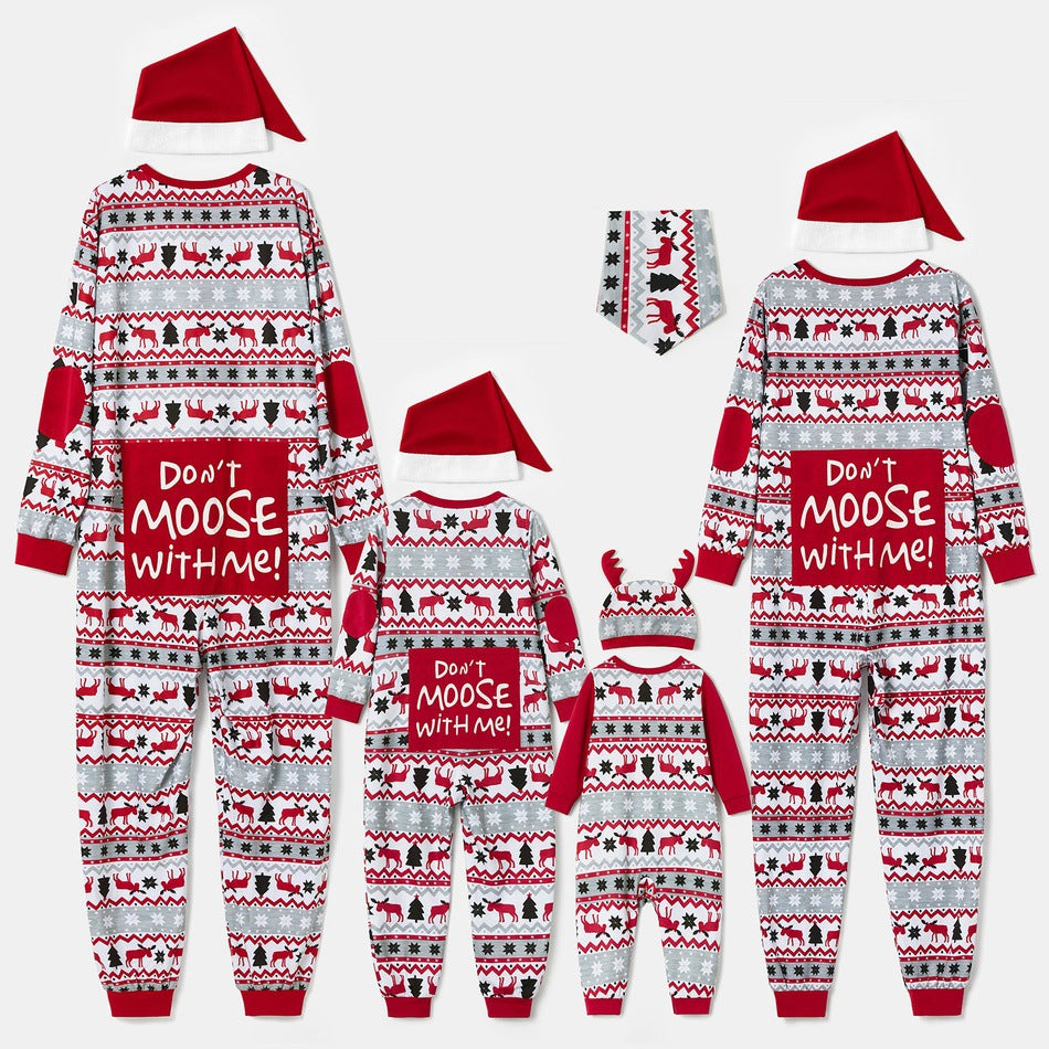 Christmas Cozy  One-Piece Family Matching Pajamas