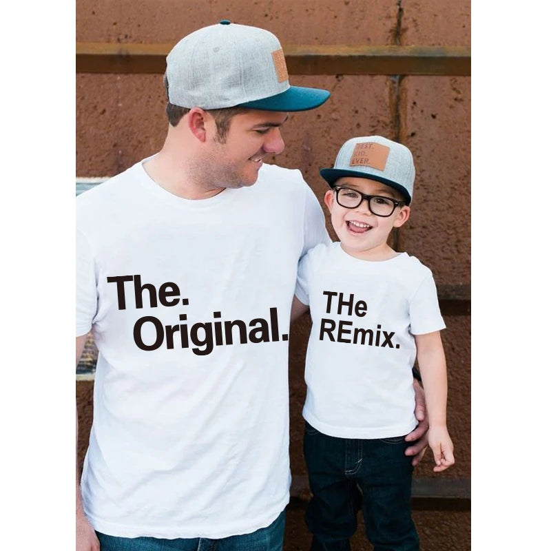 The Original Remix Family Matching T-shirts