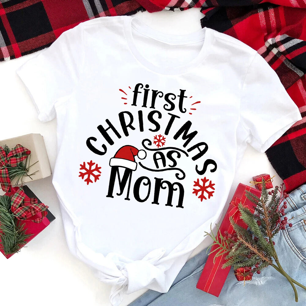 1St Christmas Family Matching T-Shirts