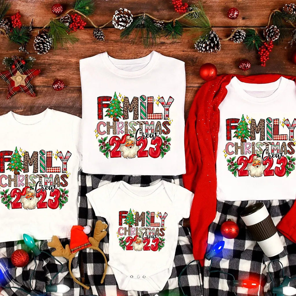 Christmas Crew 2023 Matching T-shirts