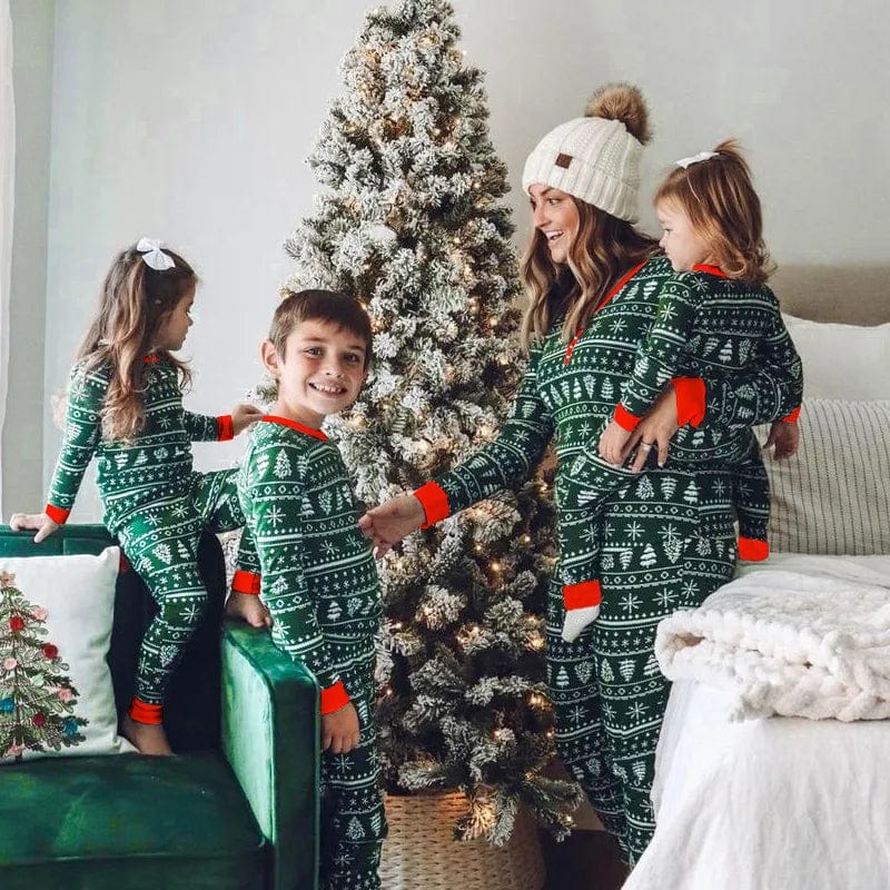 Christmas-Decor Family Matching Pajamas